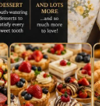 Dessert platter board